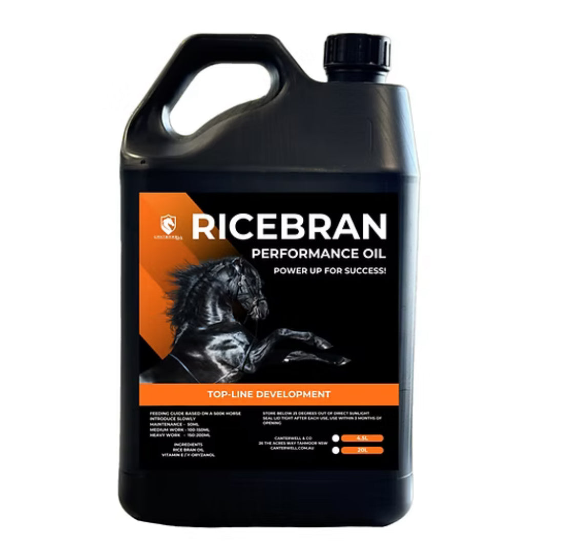 Canterwell Ricebran Performance Oil 4.5L