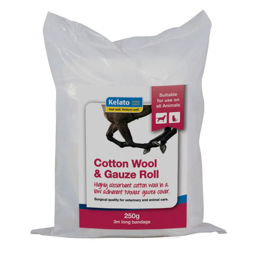 Kelato Cotton Wool and Gauze Roll