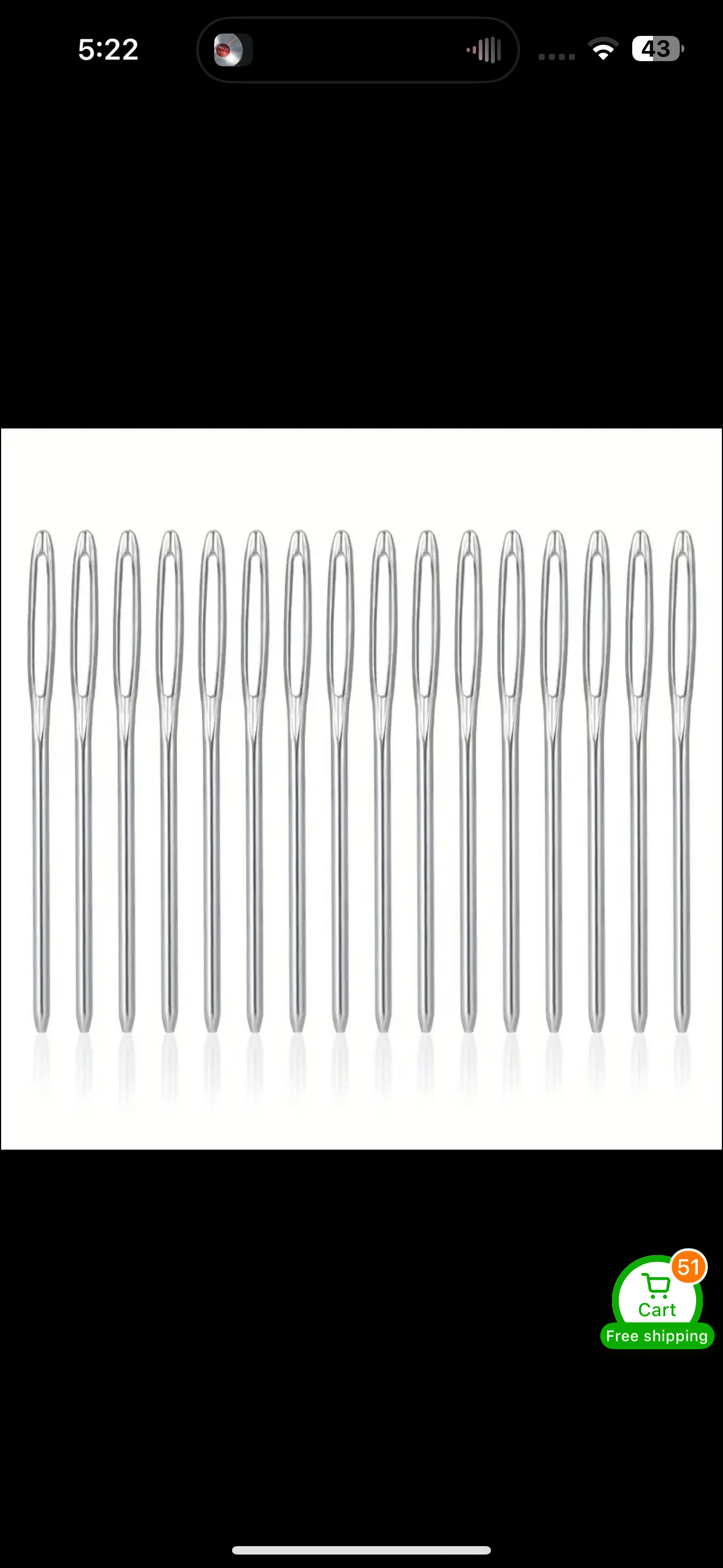Plaiting Needles