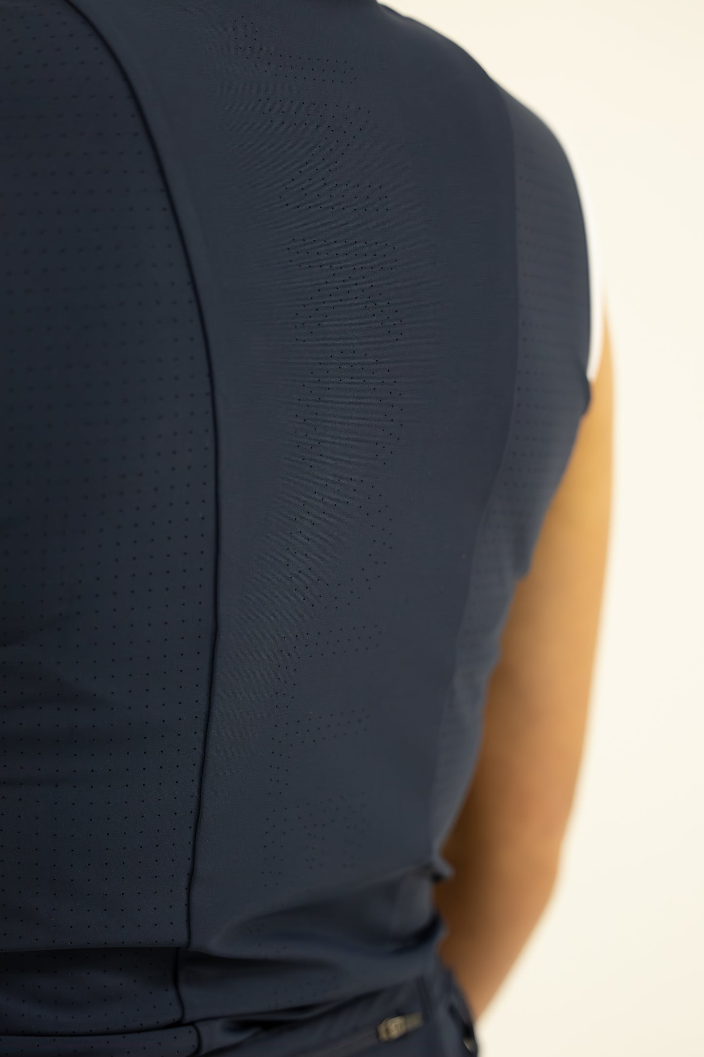 JnK Collective Elite Snow White and Navy Tank